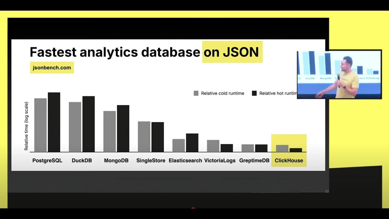 ClickHouse loves JSON